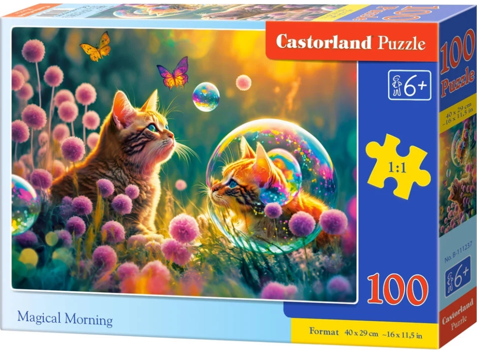 CASTORLAND Puzzle Kúzelné ráno 100 dielikov