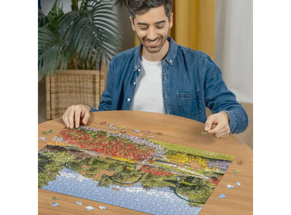 RAVENSBURGER Puzzle Kúzelné záhrady: Park Pallavicino, Taliansko 1000 dielikov