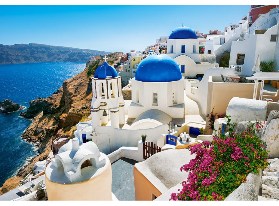 CASTORLAND Puzzle Leto na Santorini 500 dielikov