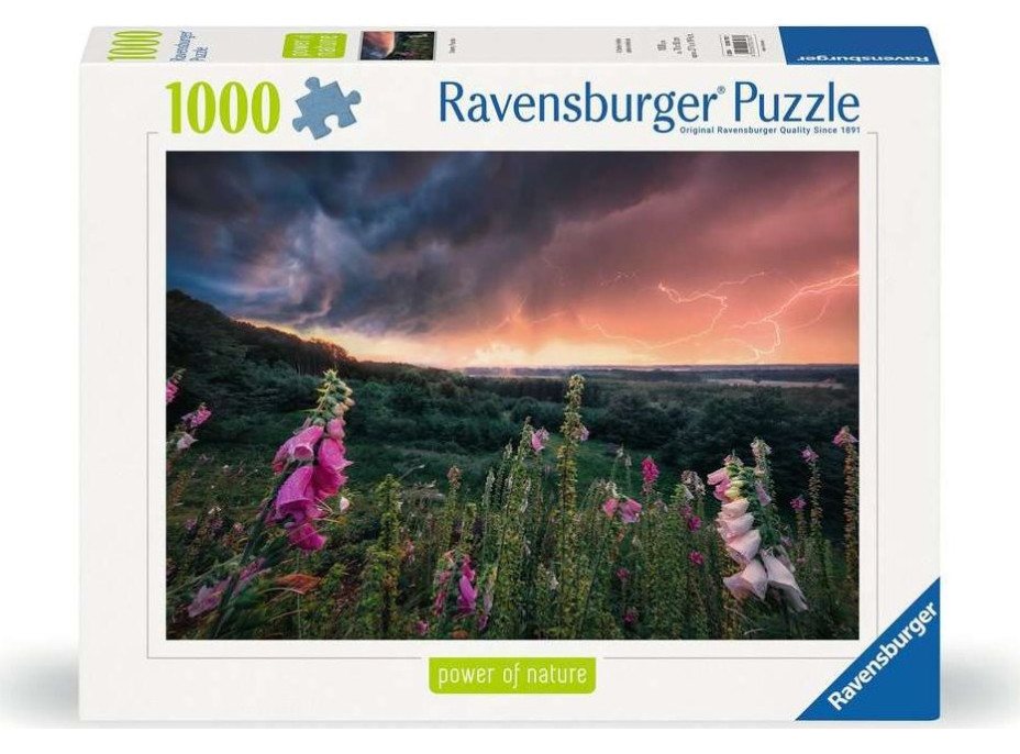 RAVENSBURGER Puzzle Sila prírody: Magická búrka 1000 dielikov