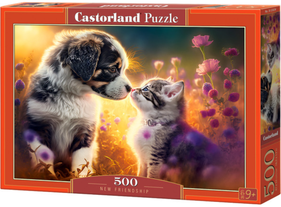 CASTORLAND Puzzle Malé priateľstvo 500 dielikov