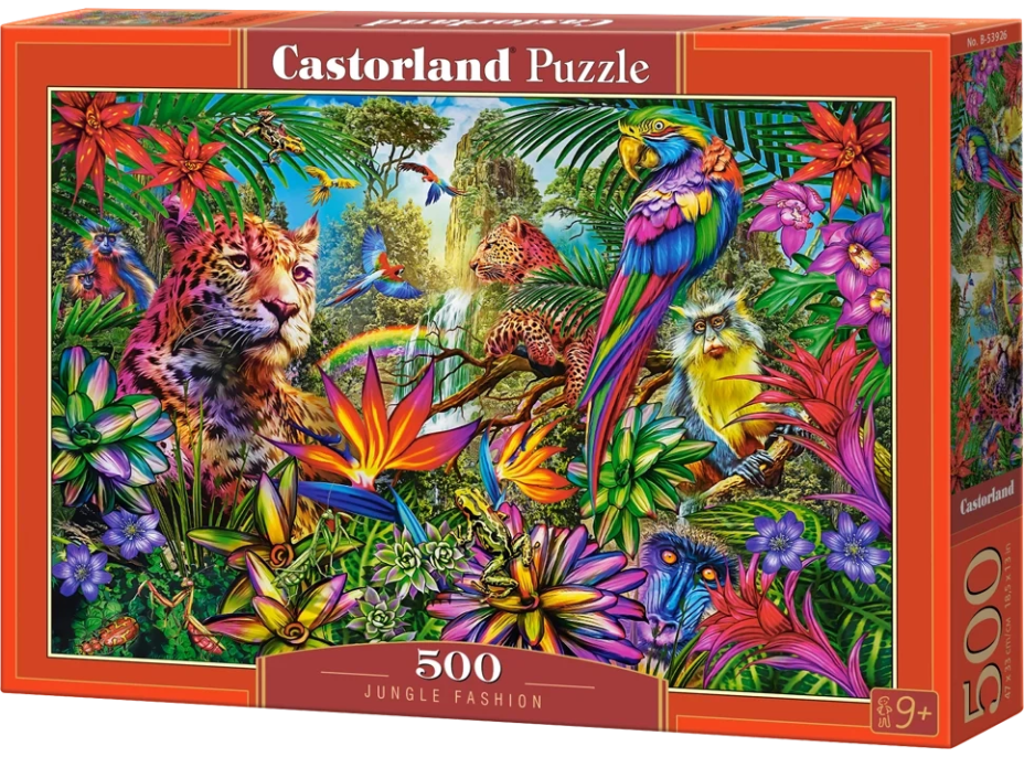 CASTORLAND Puzzle Móda džungle 500 dielikov