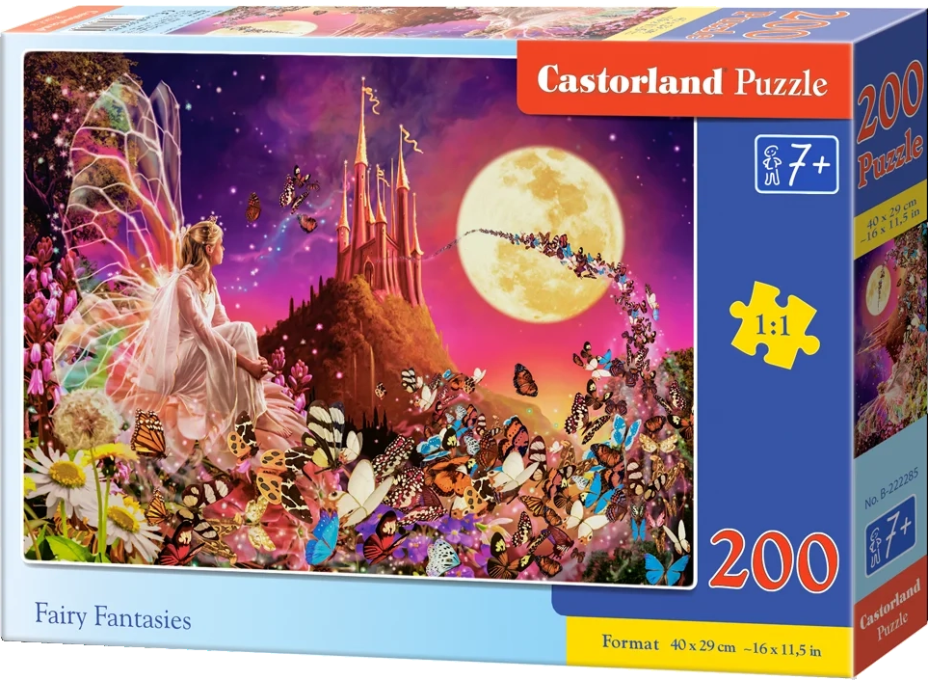 CASTORLAND Puzzle Rozprávková fantázia 200 dielikov