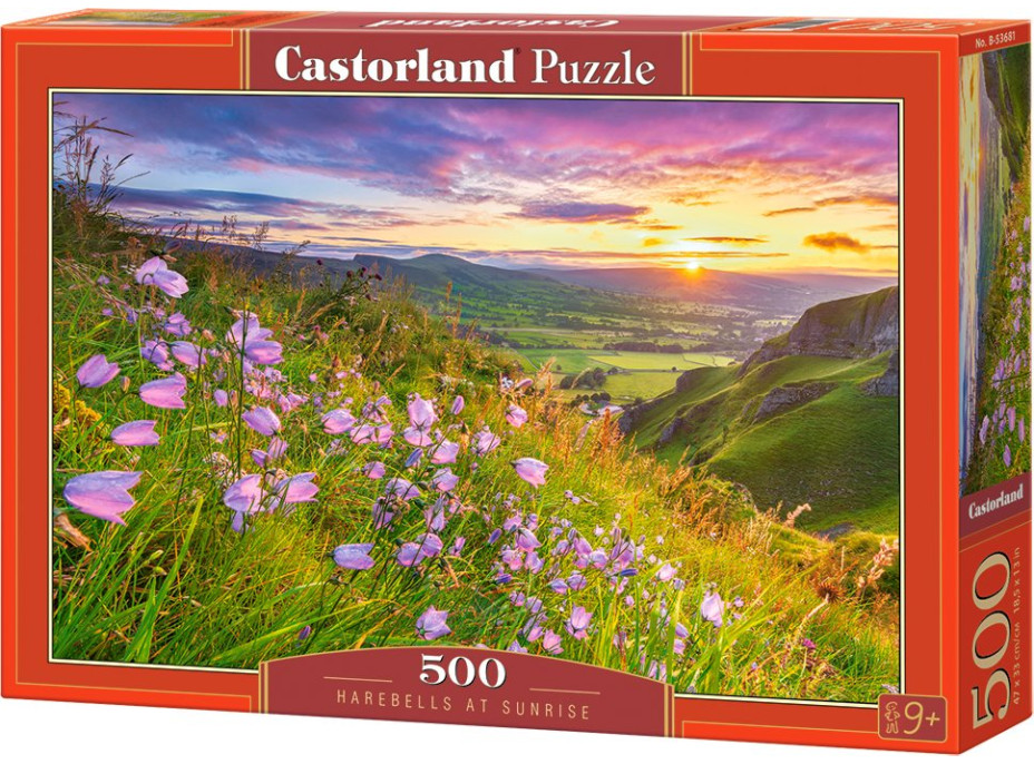 CASTORLAND Puzzle Zvončeky pri východe slnka 500 dielikov