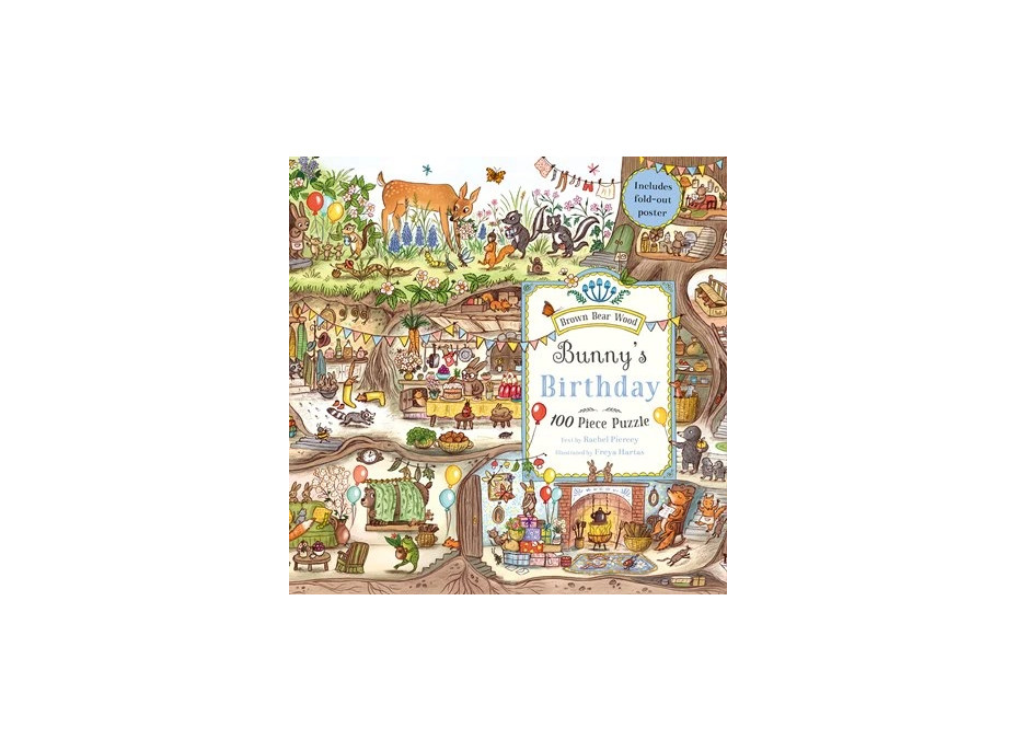 Chronicle Books Puzzle Bunnyho narodeniny100 dielikov