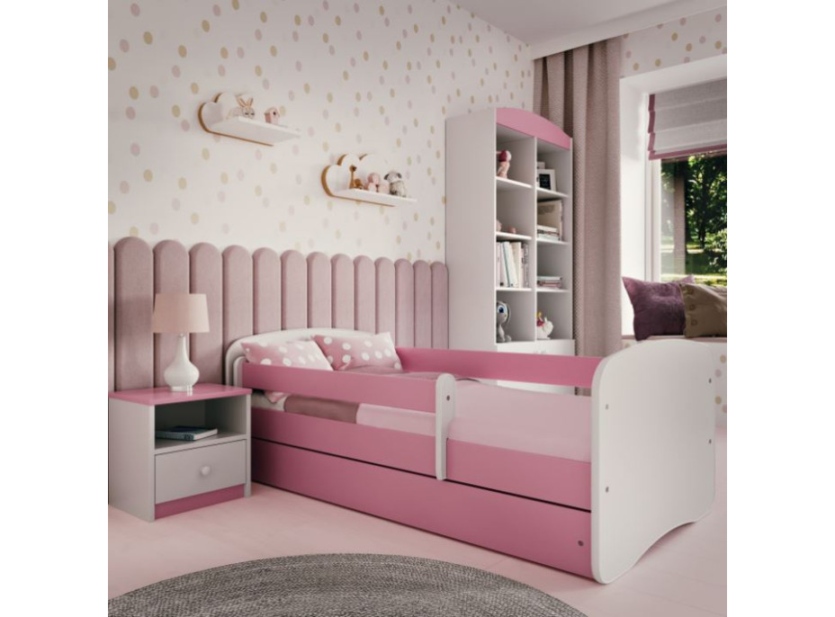 Regál BABY DREAMS 90 cm - biely/modrý