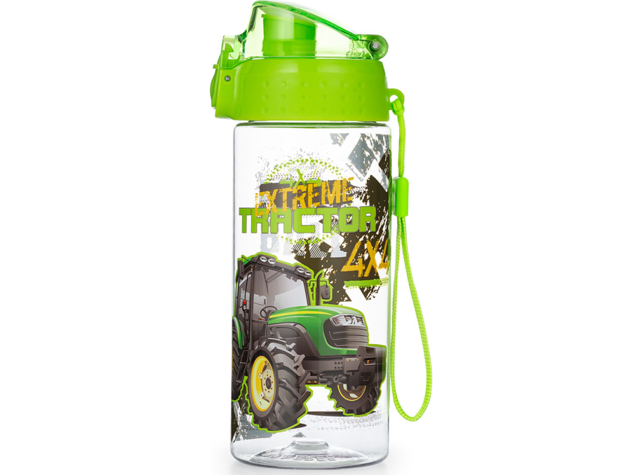 OXYBAG Fľaša na pitie OXY CLICK Traktor 500 ml