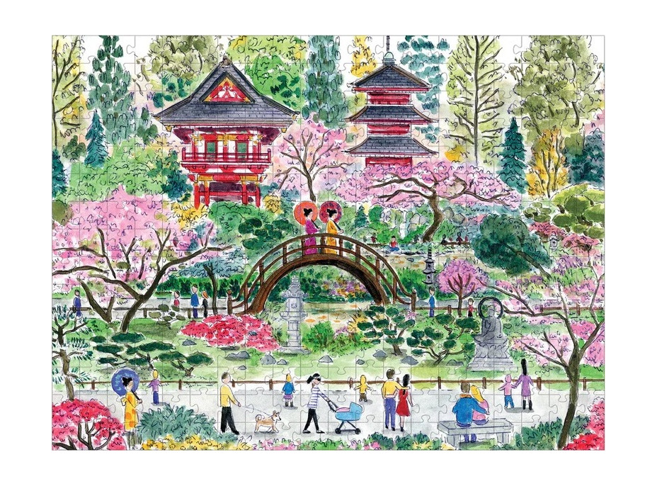 Galison Puzzle Japonská čajová záhrada 300 dielikov