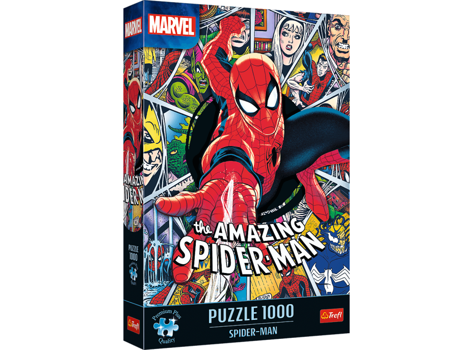 TREFL Puzzle Premium Plus Marvel: Spiderman 1000 dielikov