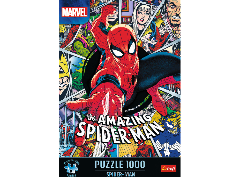 TREFL Puzzle Premium Plus Marvel: Spiderman 1000 dielikov