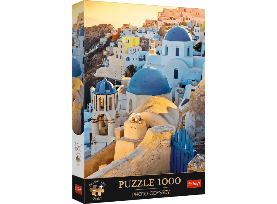 TREFL Puzzle Premium Plus Photo Odyssey: Oia, Santorini 1000 dielikov