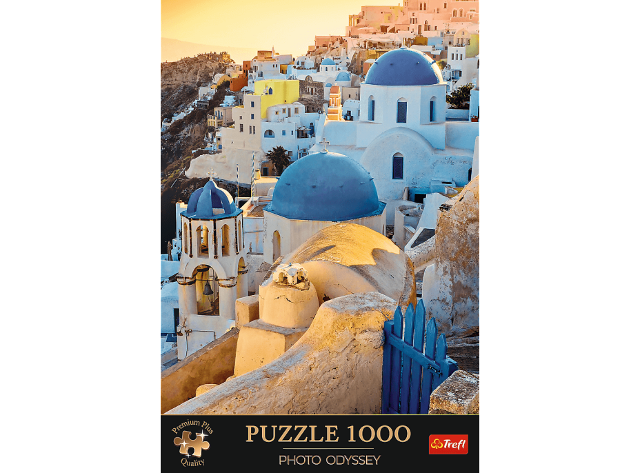 TREFL Puzzle Premium Plus Photo Odyssey: Oia, Santorini 1000 dielikov