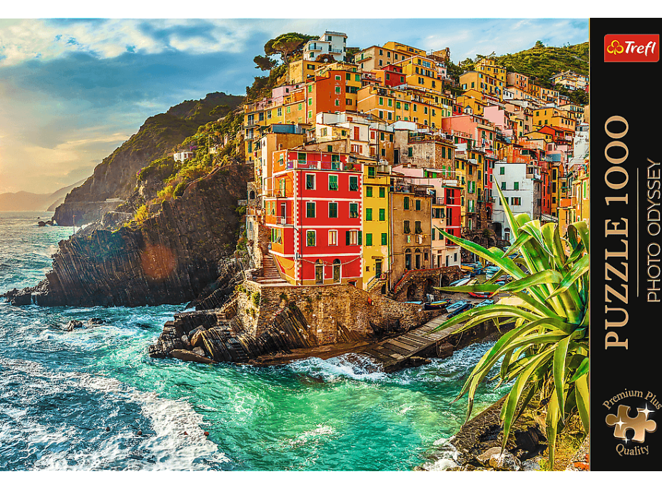 TREFL Puzzle Premium Plus Photo Odyssey: Riomaggiore, Taliansko 1000 dielikov