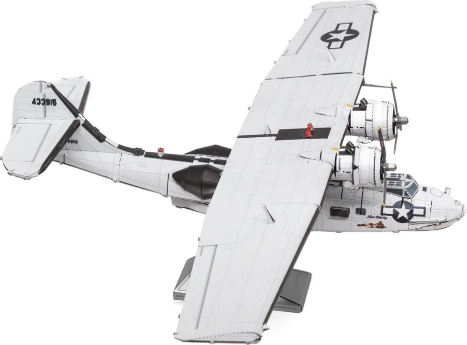 METAL EARTH 3D puzzle Lietajúci čln Consolidated PBY Catalina