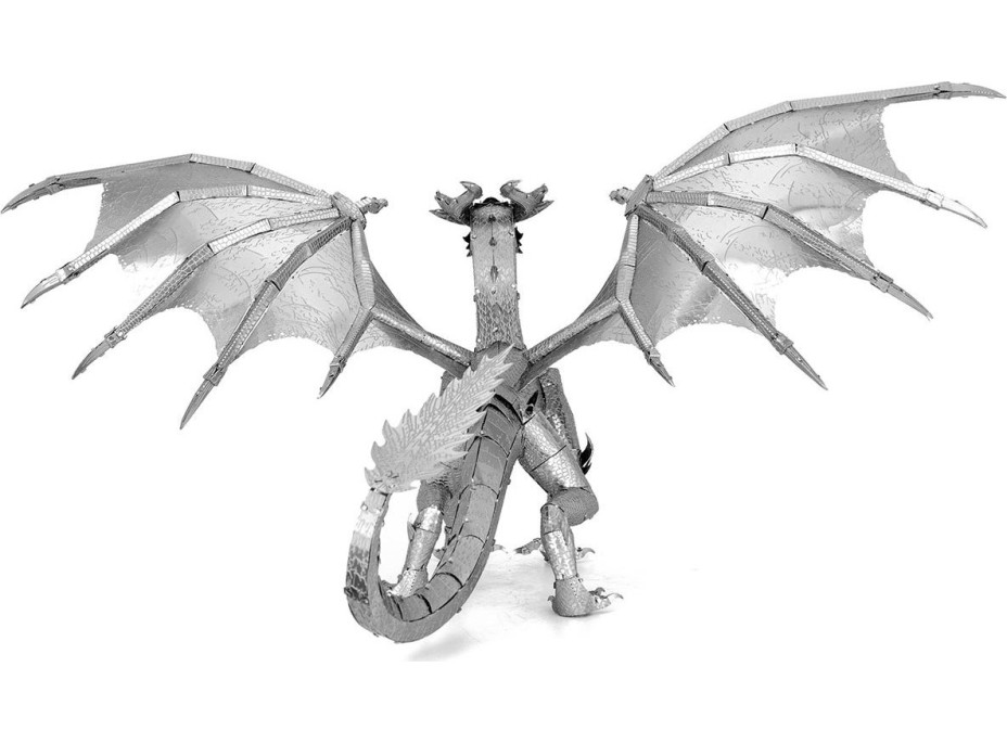 METAL EARTH 3D puzzle Premium Series: Oceľový drak