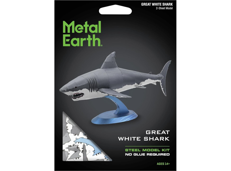 METAL EARTH 3D puzzle Veľký biely žralok