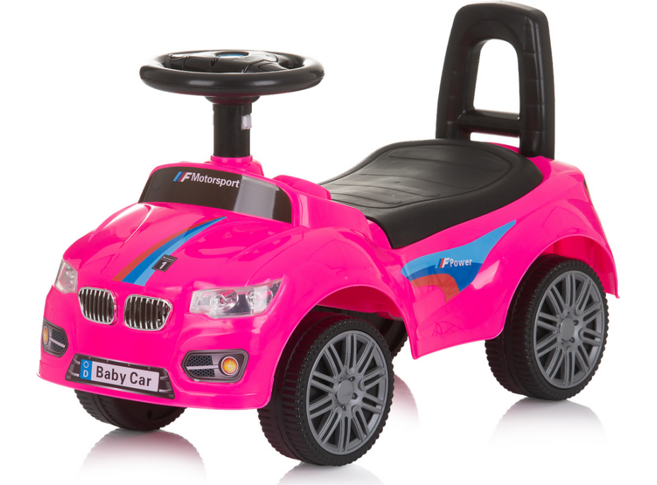 CHIPOLINO Odrážadlo Auto s melódiami Sprinter Pink