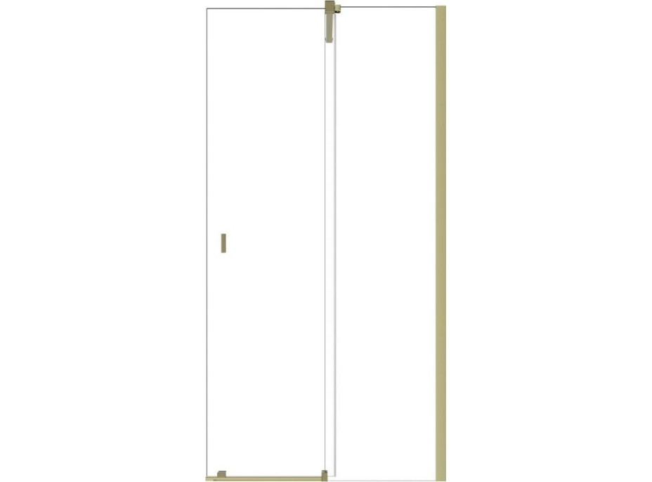 Sprchová zástena walk-in VAYO GOLD