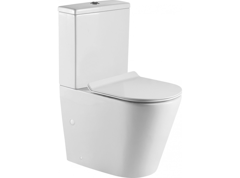 Kombi WC ROBUSTO TORNADO so SLIM sedadlom Soft-close