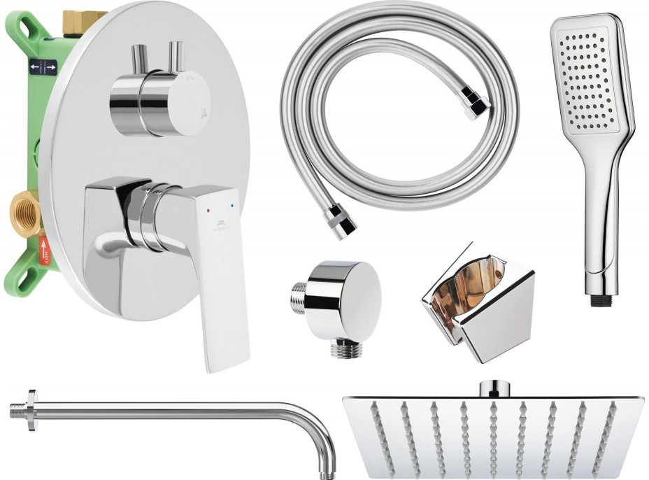 Podomietkový sprchový set MODENA-2F - chróm