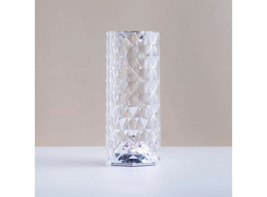 Dekoračné LED osvetlenie ROSE DIAMOND - 21 cm - multikolor