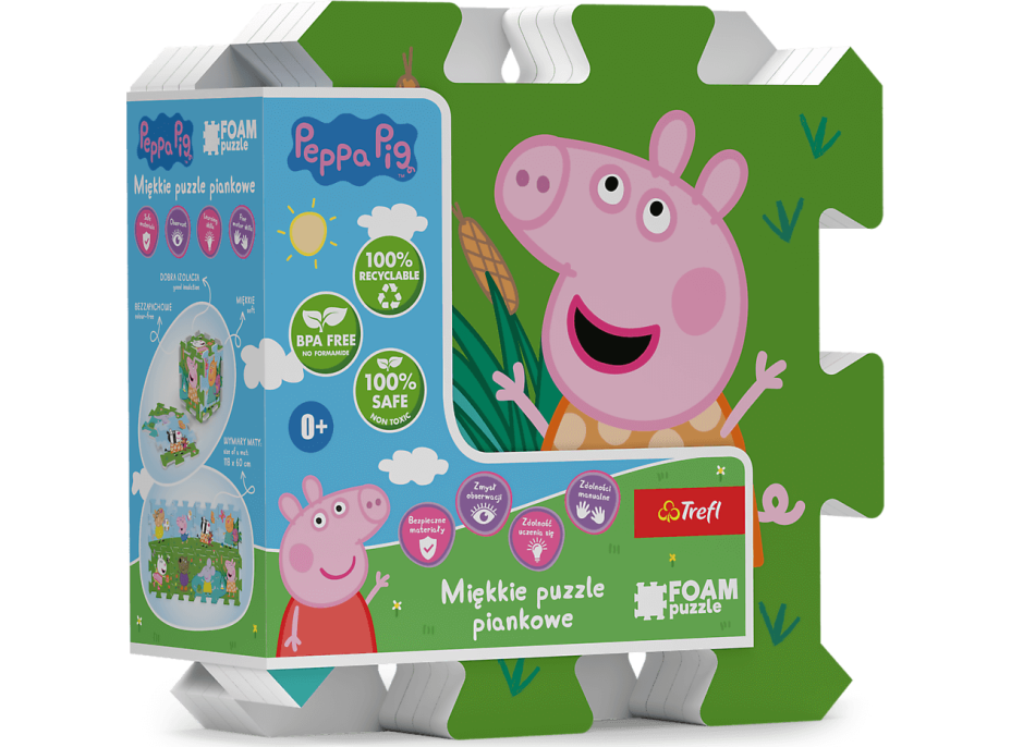 TREFL Penové puzzle Prasiatko Peppa