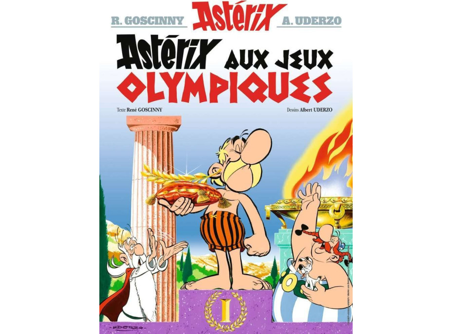 RAVENSBURGER Puzzle Asterix na Olympijských hrách 500 dielikov