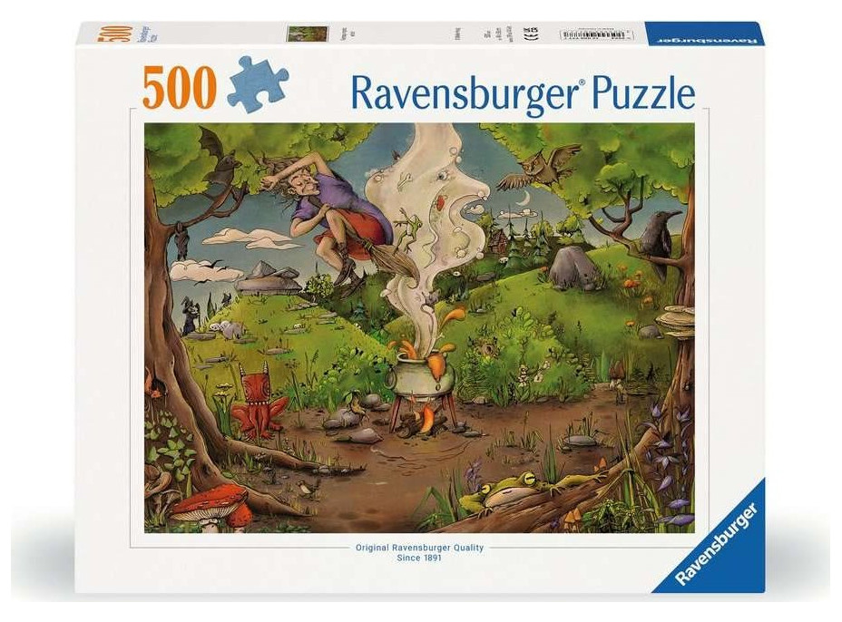 RAVENSBURGER Puzzle Čarodejnica 500 dielikov