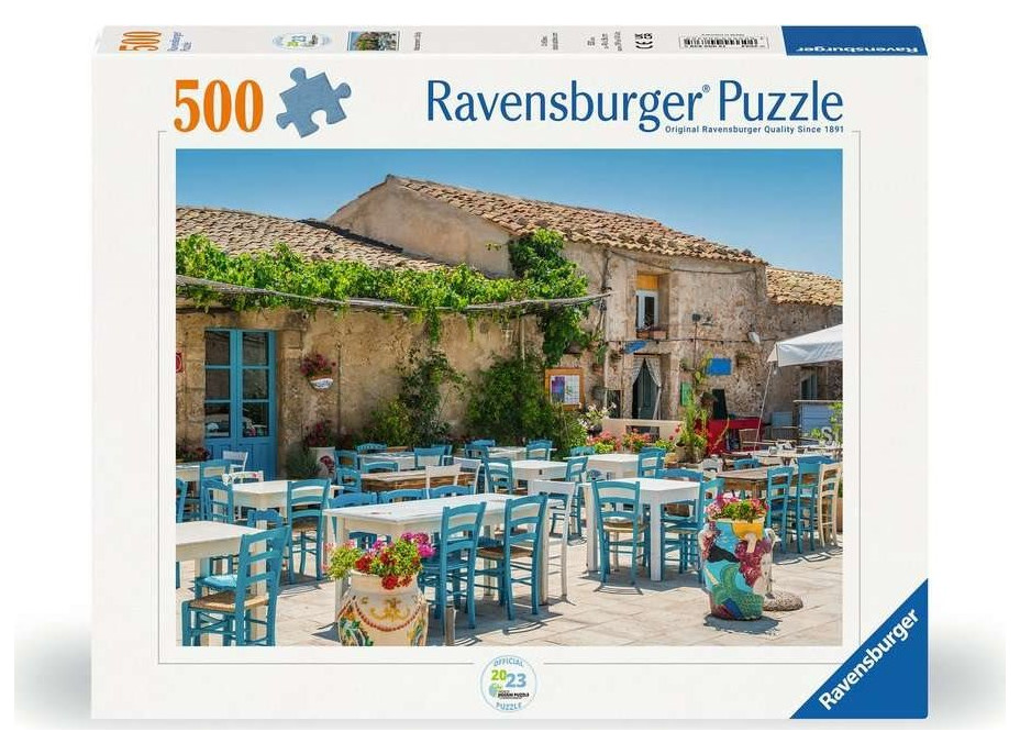 RAVENSBURGER Puzzle Prímorská taverna 500 dielikov