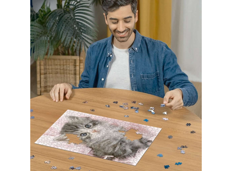 RAVENSBURGER Puzzle Roztomilé mačiatko 500 dielikov