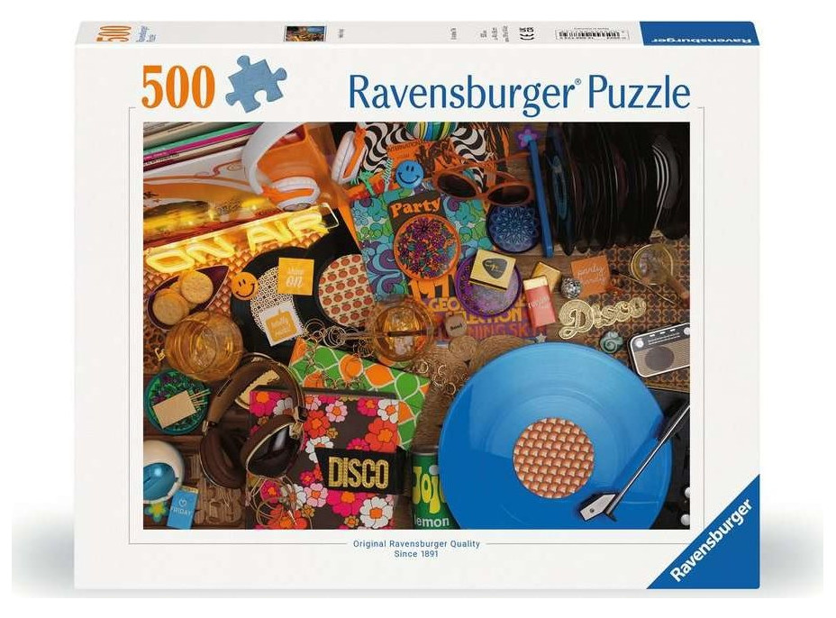 RAVENSBURGER Puzzle Vinylové dosky 500 dielikov