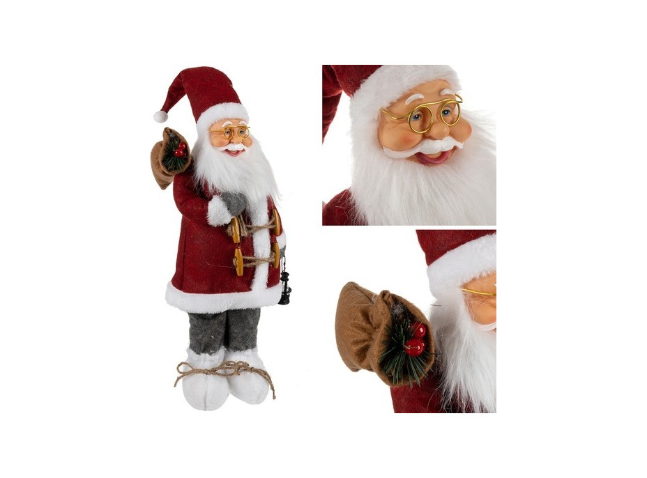 Vianočná dekoračná figúrka 45 cm - Santa Claus