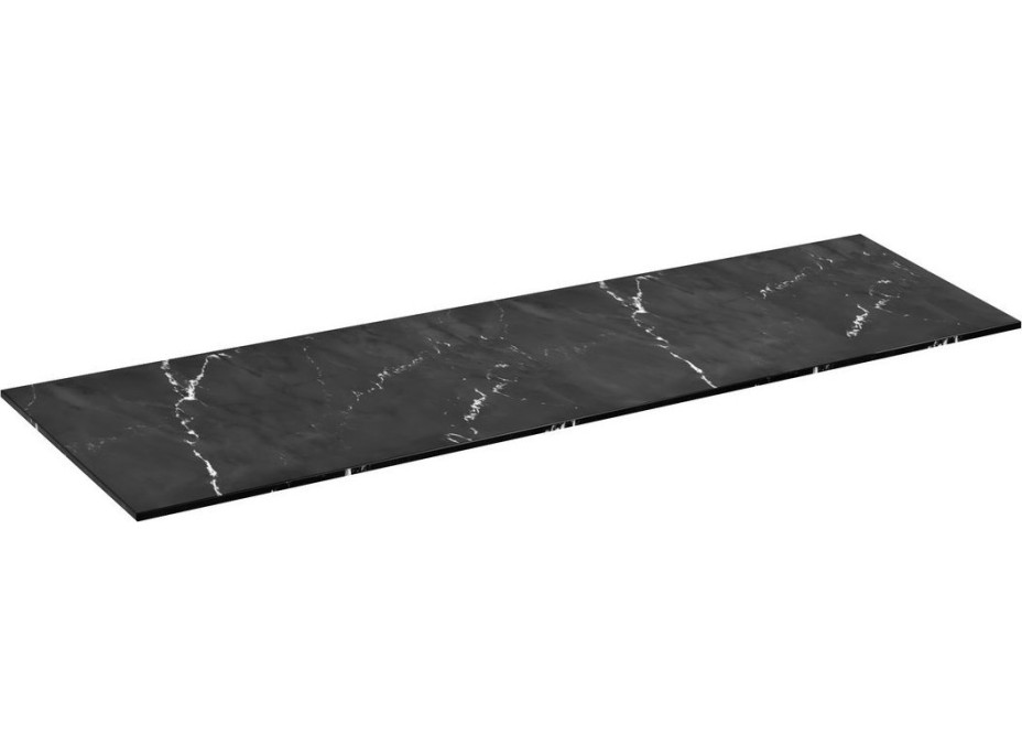 Sapho LOREA doska Rockstone 161x1,2x51,5cm, black attica LE160-0598