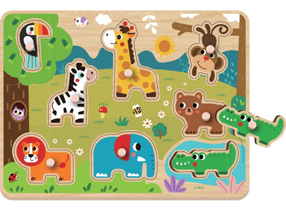 2Kids Toys Puzzle Safari