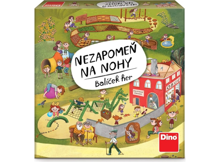 Dino Edukačná hra Nezabudni na nohy