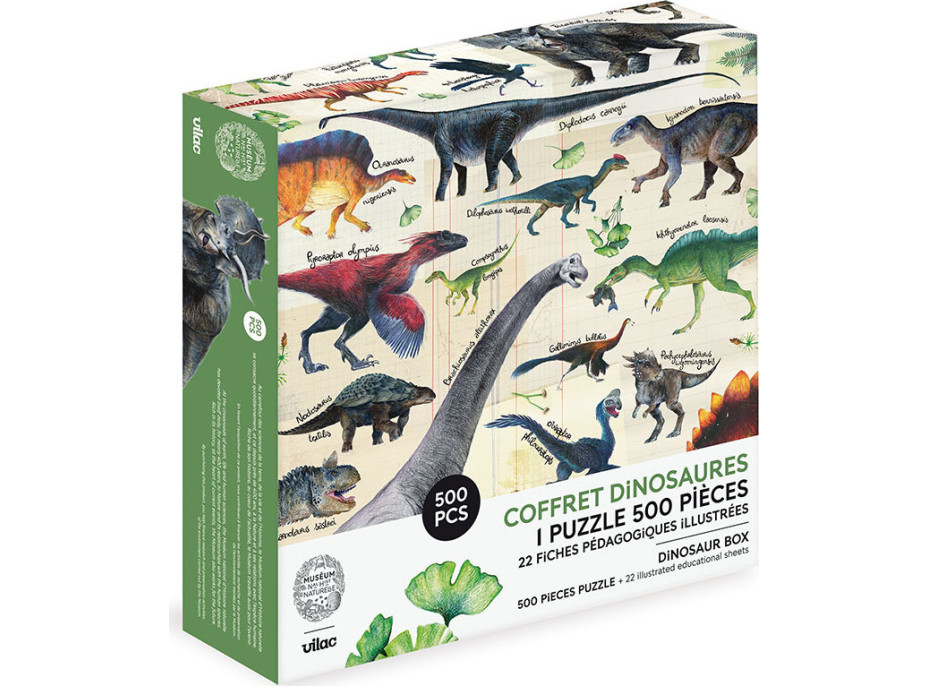 Vilac Puzzle Dinosaury 500 dielikov