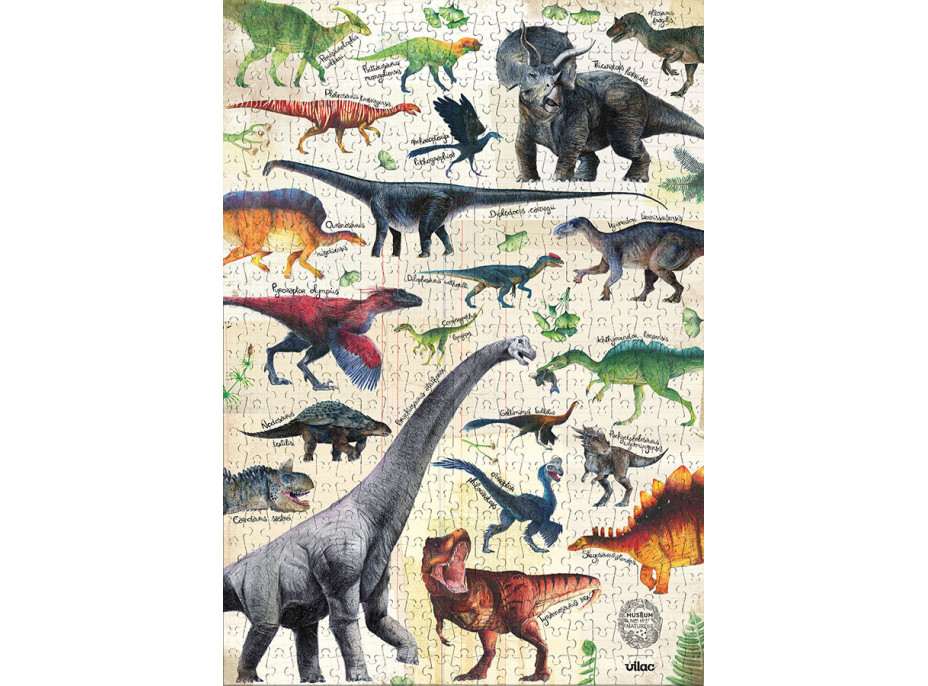 Vilac Puzzle Dinosaury 500 dielikov