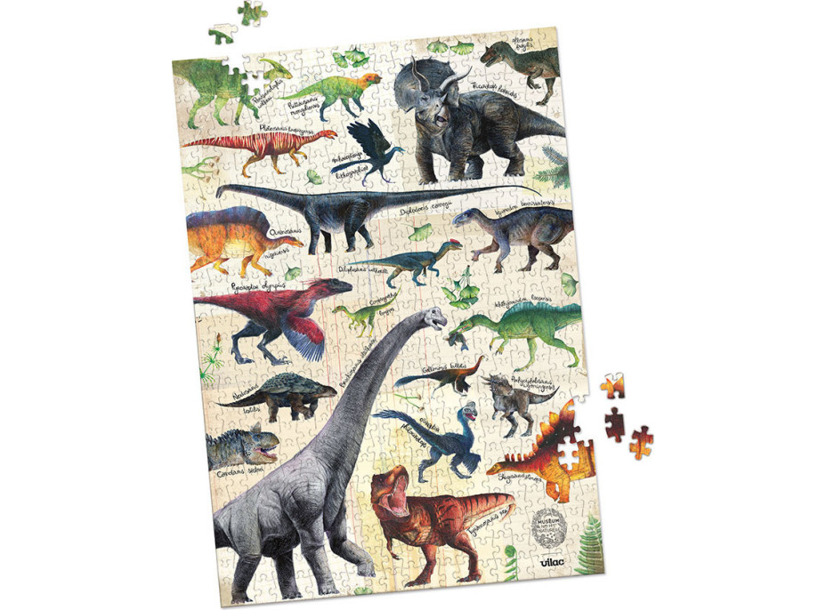 Vilac Puzzle Dinosaury 500 dielikov