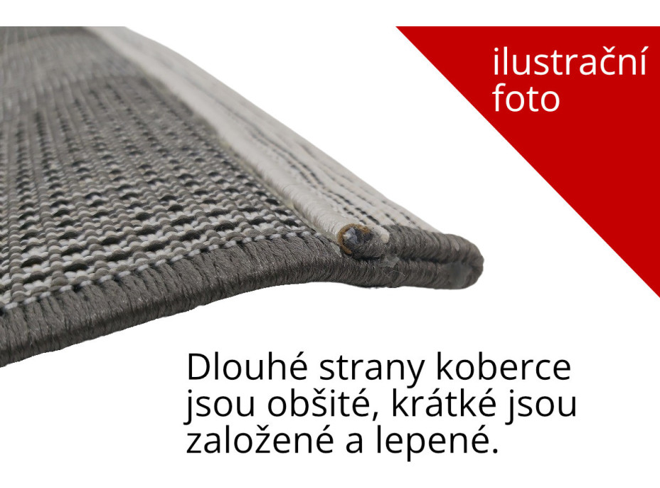 Kusový koberec Life Shaggy 1503 anthracit - 80x250 cm