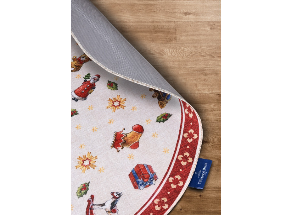 Kusový koberec Villeroy & Boch 106192 Red, Multicolor kruh