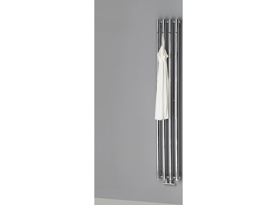 Sapho PILON vykurovacie teleso 270x1800mm, so štyrmi háčikmi pre uterák, chróm IZ120T