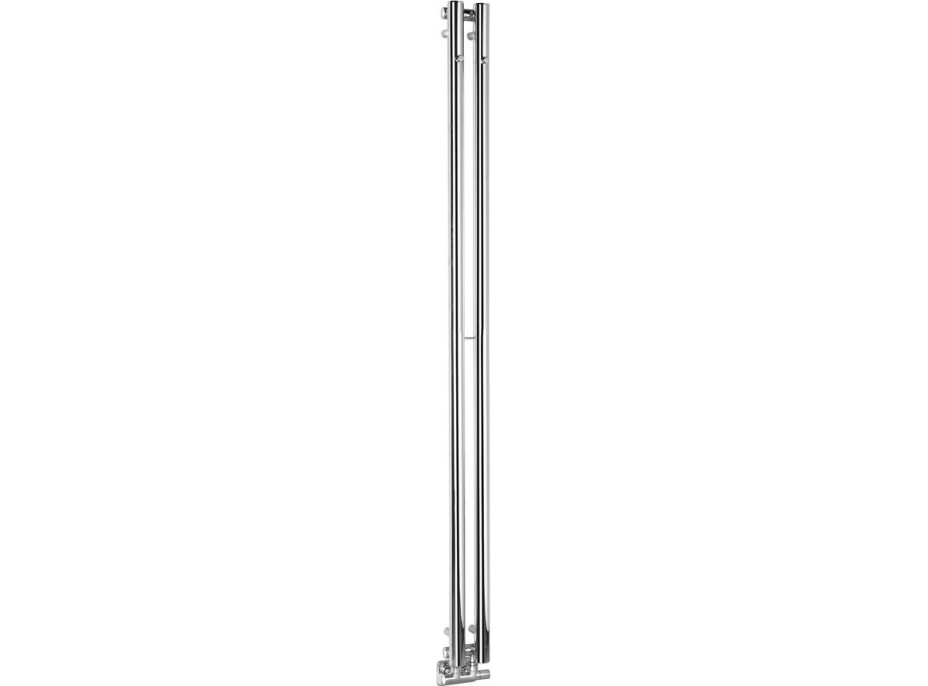 Sapho PILON vykurovacie teleso 122x1800mm, s dvoma háčikmi pre uterák, chróm IZ123T