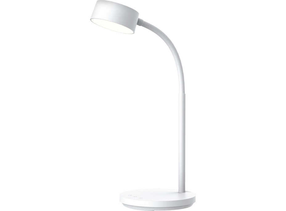 Solight LED stolná lampička, 4,5 W, 300lm, 3CCT, biela, podstavec