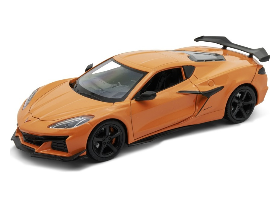 Welly 2023 Chevrolet Corvette Z06 1 : 24 oranžový