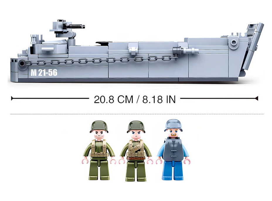 Sluban Army WW2 M38-B0855 Vyloďovací čln