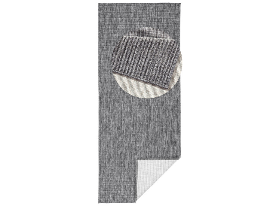 Behúň Twin-Wendeteppiche 103097 grey cream – na von aj na doma