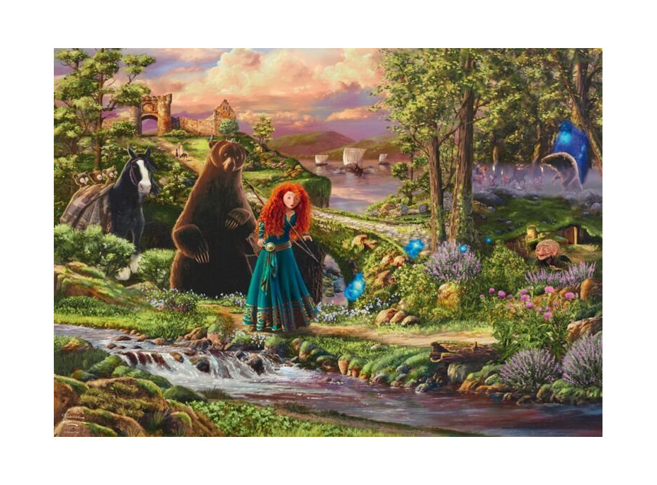 SCHMIDT Puzzle Rebelka: Merida 1000 dielikov