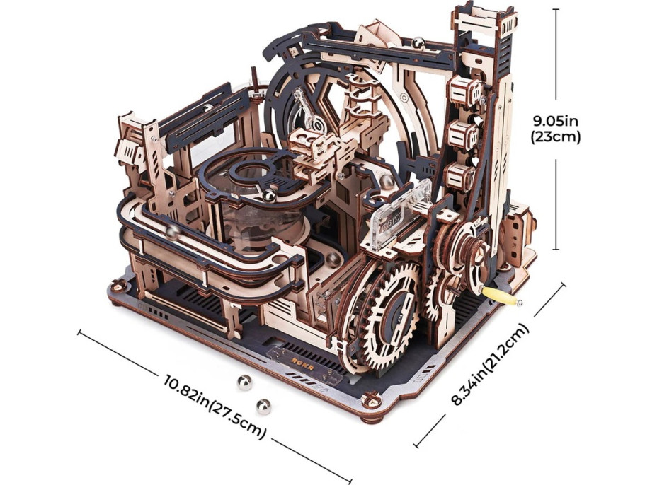 RoboTime 3D skladačka guličkovej dráhy Kozmodróm