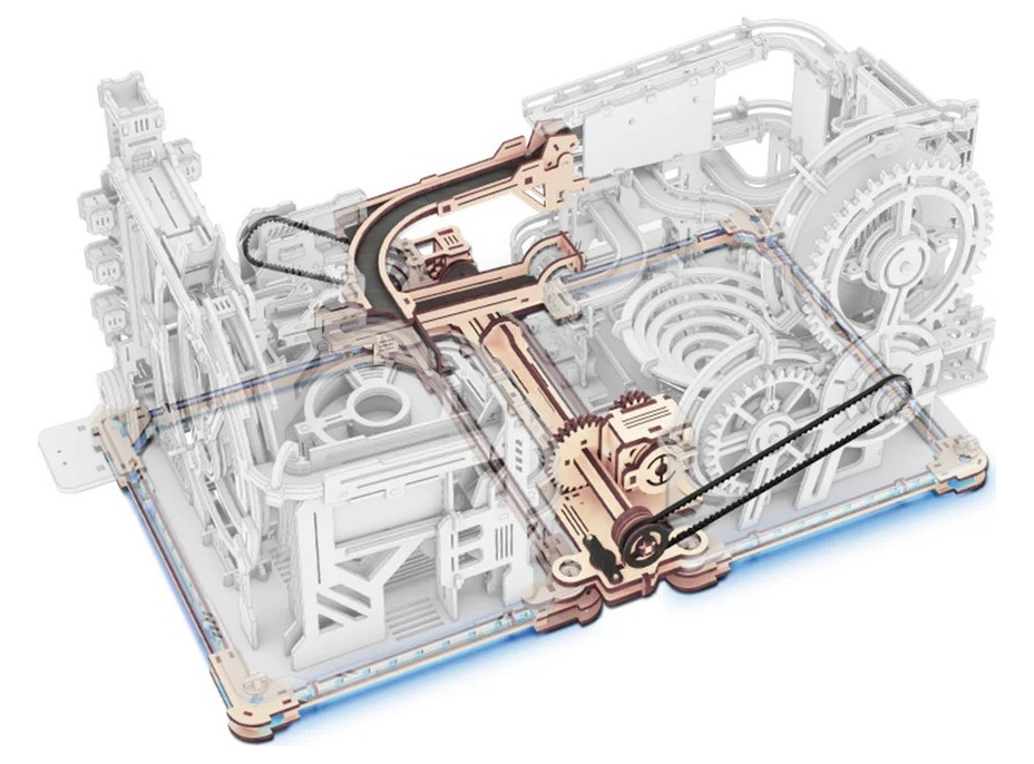 RoboTime 3D skladačka guličkovej dráhy Kozmodróm