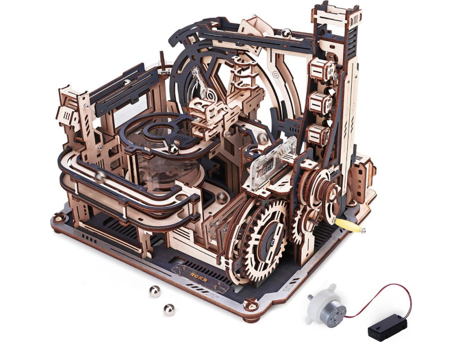 RoboTime 3D skladačka guličkovej dráhy Kozmodróm